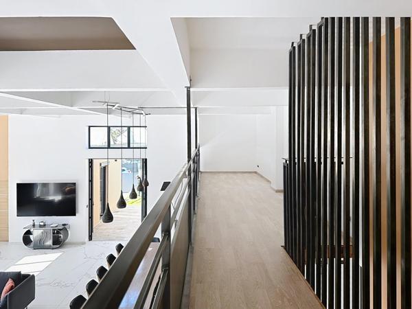 Propriété hors norme au style contemporain