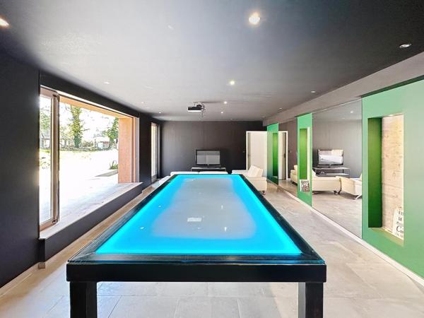 Propriété hors norme au style contemporain