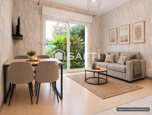APPARTEMENT T2 RÉNOVÉ AVEC TERRASSE PRIVATIVE