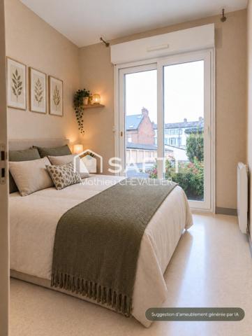 APPARTEMENT T2 RÉNOVÉ AVEC TERRASSE PRIVATIVE