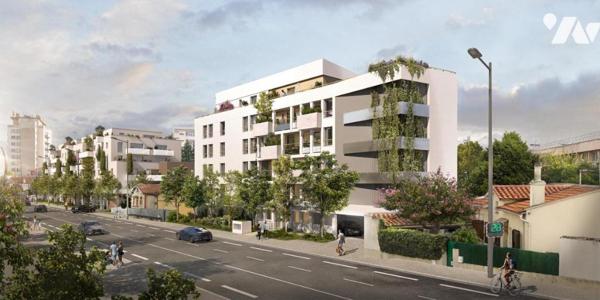 Appartement T3 à vendre résidence neuve avec parking et extérieur de 20m2