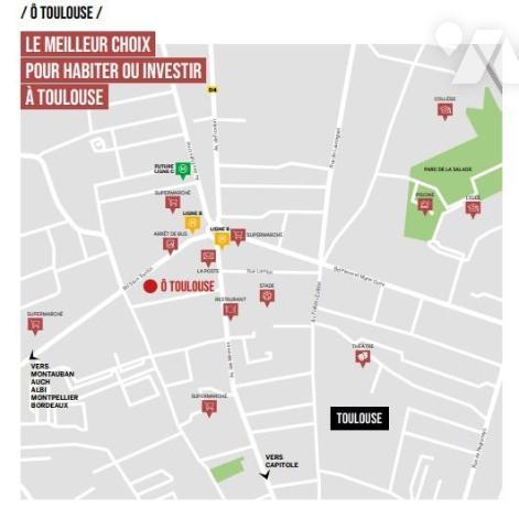 Appartement T3 à vendre résidence neuve avec parking et extérieur de 20m2