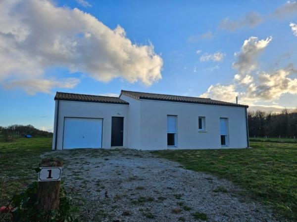 A vendre Maison NEUVE  3 pièces VOULEME (86)