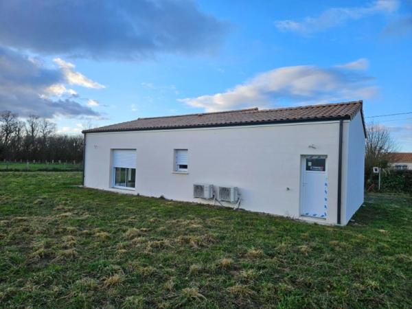 A vendre Maison NEUVE  3 pièces VOULEME (86)