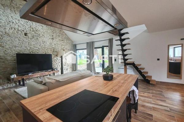 Maison de 80m2, 3pièces, 1 chambre, terrain de 240m2