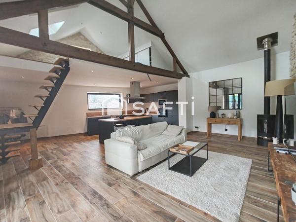 Maison de 80m2, 3pièces, 1 chambre, terrain de 240m2