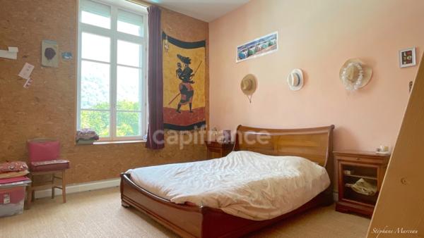 SAVOIE (73), à vendre vallée de La Maurienne, maison atypique (ancienne usine), P12 de 450m², terrain 3500m², Gîte