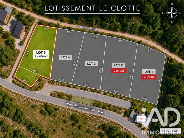 Terrain à vendre 666 m² Les Deux Alpes