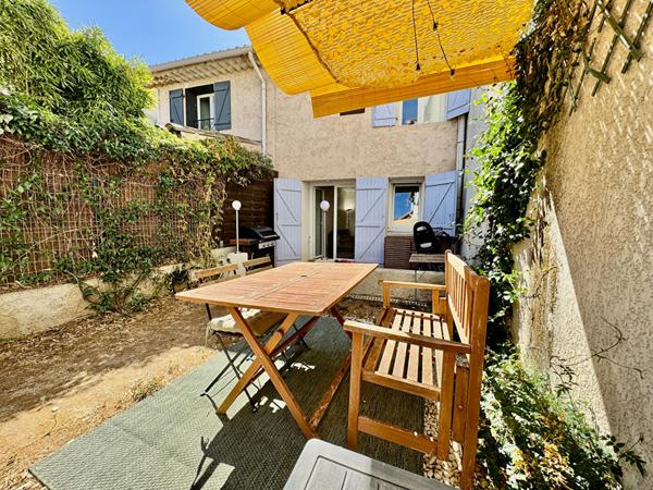 Secteur Saint Julien 13012, maison de type 3 avec jardin à la vente