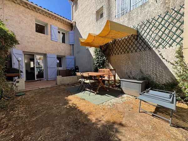 Secteur Saint Julien 13012, maison de type 3 avec jardin à la vente