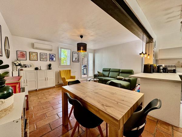 Secteur Saint Julien 13012, maison de type 3 avec jardin à la vente