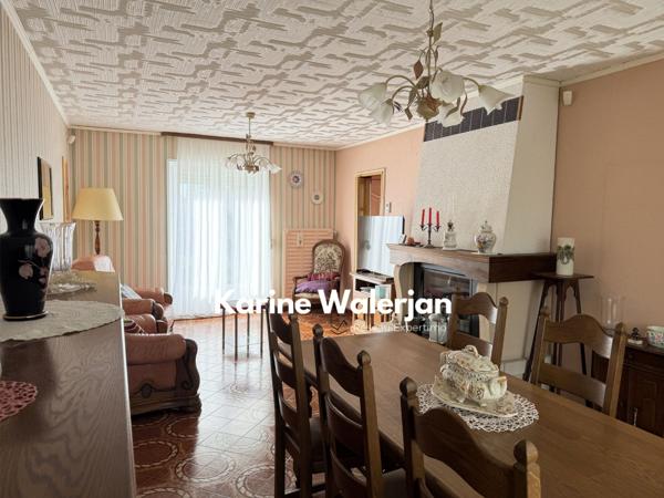 Courrières (62710) MAISON FAMILIALE 83 M2 - 3 CHAMBRES - JARDIN - GARAGE