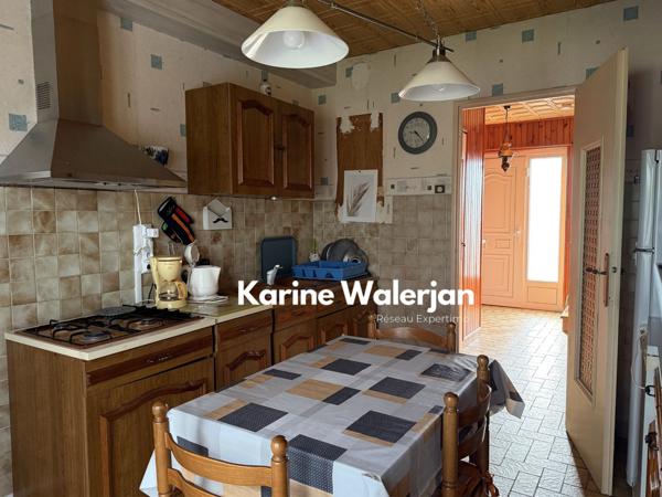 Courrières (62710) MAISON FAMILIALE 83 M2 - 3 CHAMBRES - JARDIN - GARAGE