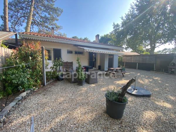 EXCLUSIVITÉ Lacanau - Plage du Port du Lac - Maison 3pièces sur terrain de 515m² sans limite d'emprise