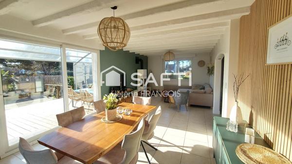 Maison plain pied + trois appartements