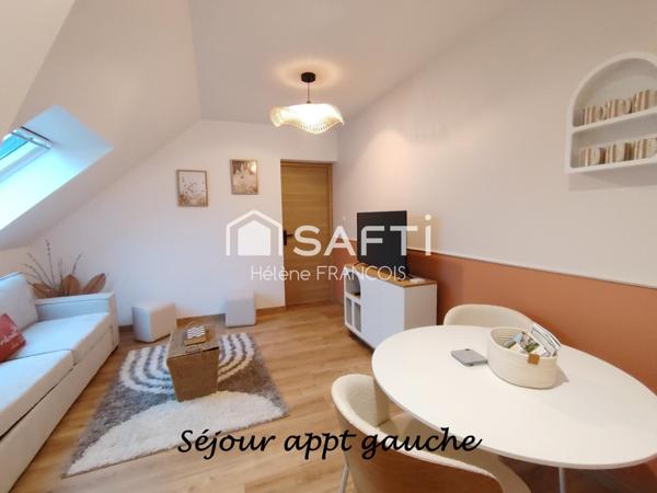 Maison plain pied + trois appartements