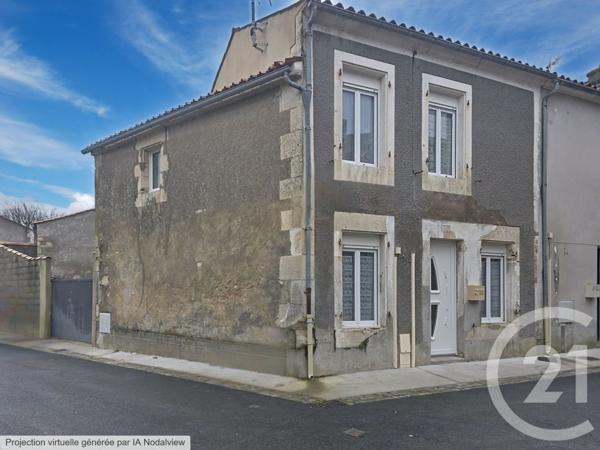 Maison à vendre  3 pièces - 68,79 m2 LUCON - 85