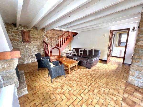 Maison en pierre 96m2 proche mer