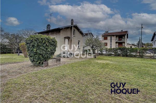 MAISON DE 111,20 m² SUR PARCELLE DE 806 m² - VILLEURBANNE CUSSET
