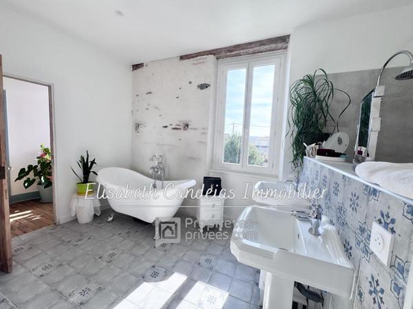 Maison de charme rénovée - avec piscine et vue Pyrénées