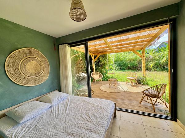 Studio meublé 35 m² avec terrasse et jardin au Tampon 97430