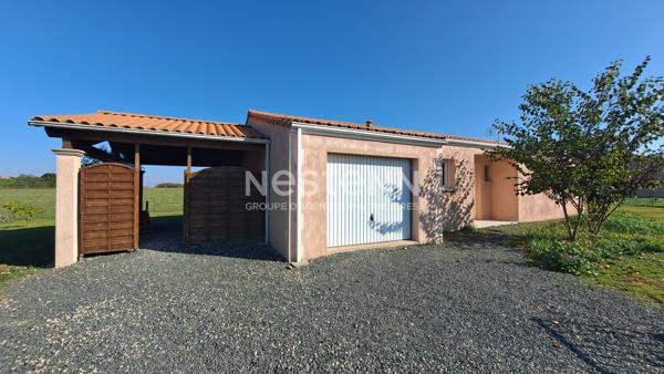 EXCLUSIVITÉ NESTENN - Maison plain-pied 3 chambres et garage à Maillezais (85)