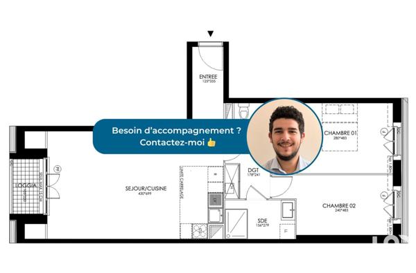 Appartement à vendre 3 pièces 67 m² Clamart