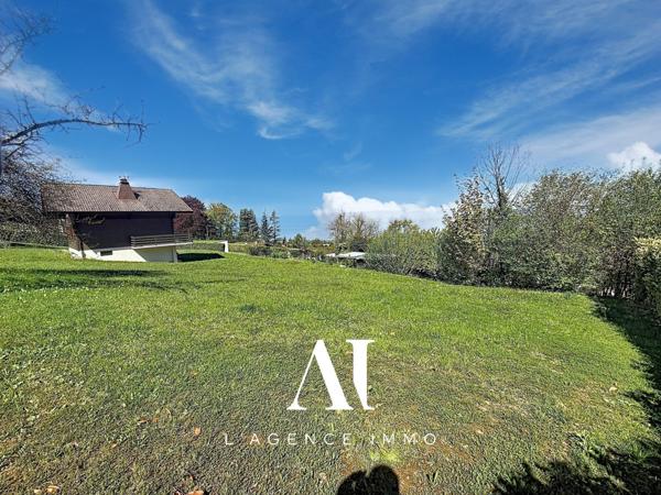 Terrain constructible 570 m² avec vue lac – Évian-les-Bains (74500) – Emprise 160 m²
