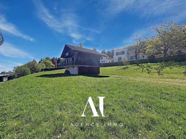 Terrain constructible 570 m² avec vue lac – Évian-les-Bains (74500) – Emprise 160 m²