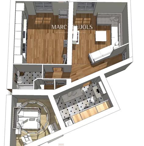 Paris XVI Etoile Lauriston – appartement 73 m²