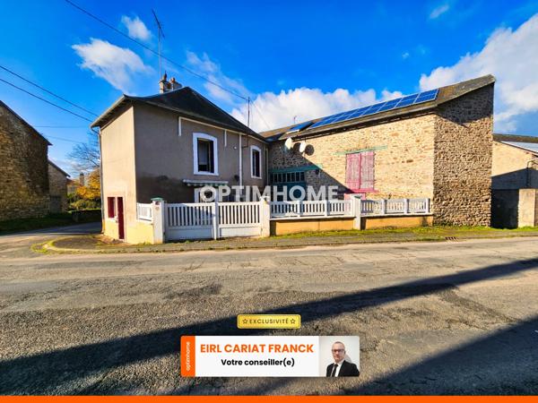 MAISON DE 80 M², L’ENSEMBLE SUR 1106 M² DE TERRAIN :