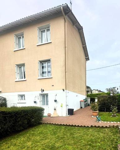 Maison de ville 3 chambres-garage-jardin