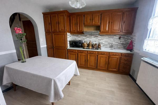 Maison de ville 3 chambres-garage-jardin