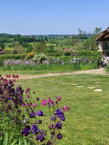 Charmante longère en pierre à vendre à Changy de 200 m2 et ses 2000 Iris