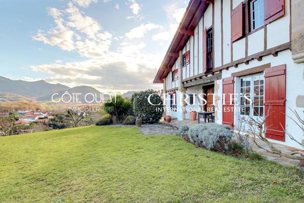 À vendre Urrugne – Villa vue montagnes à 15 minutes de Saint-Jean-de-Luz