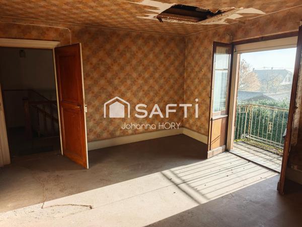 Maison 100 m2 Proche de la Nature à Rénover en totalité 35 ares de terrain