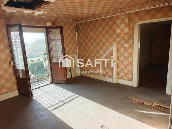 Maison 100 m2 Proche de la Nature à Rénover en totalité 35 ares de terrain