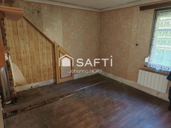 Maison 100 m2 Proche de la Nature à Rénover en totalité 35 ares de terrain