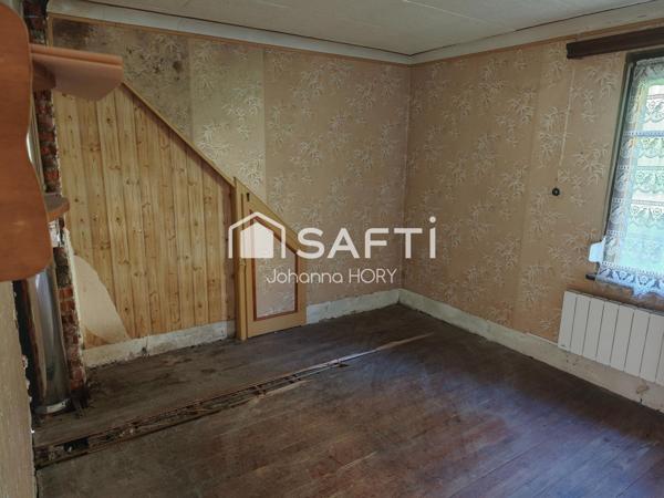 Maison 100 m2 Proche de la Nature à Rénover en totalité 35 ares de terrain