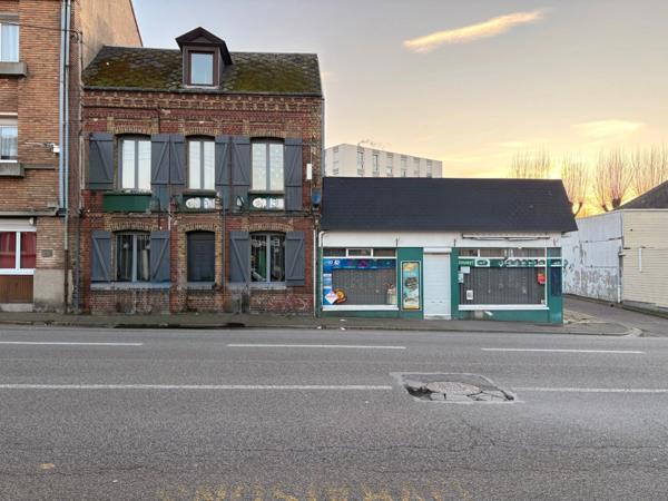 Maison de ville avec local de 110 m² – Neuville-lès-Dieppe