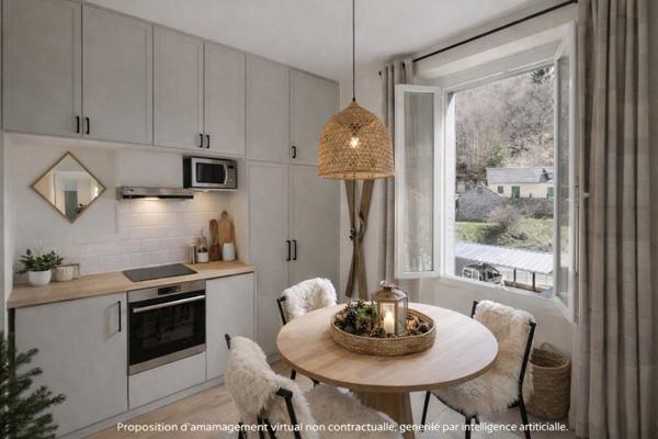 Appartement à vendre |                                       Barèges |                                        1 pièce  |  26 m²