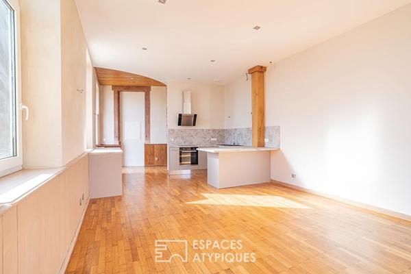 Appartement de caractère rénové et sa terrasse