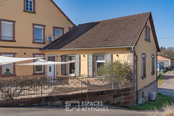 Appartement de caractère rénové et sa terrasse