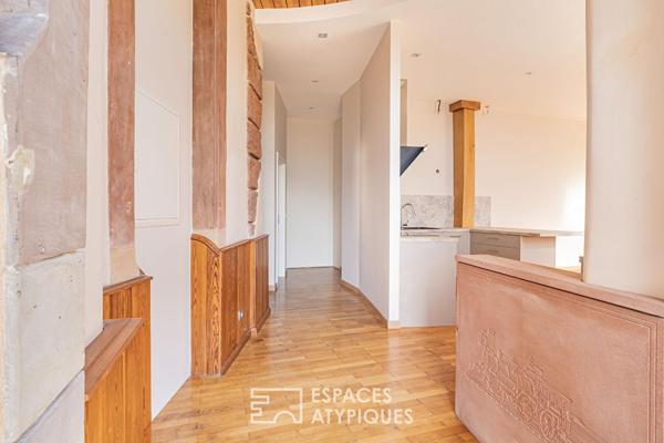 Appartement de caractère rénové et sa terrasse