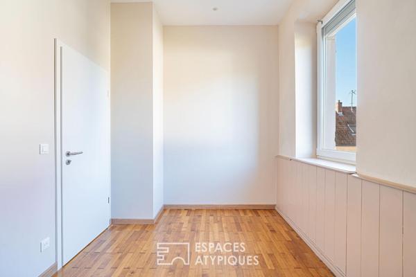 Appartement de caractère rénové et sa terrasse