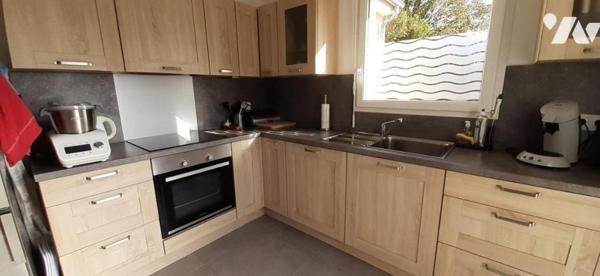 MAISON DE PLAIN PIED SAINTE-CROIX-HAGUE 3 CHAMBRES + Garage + JARDIN