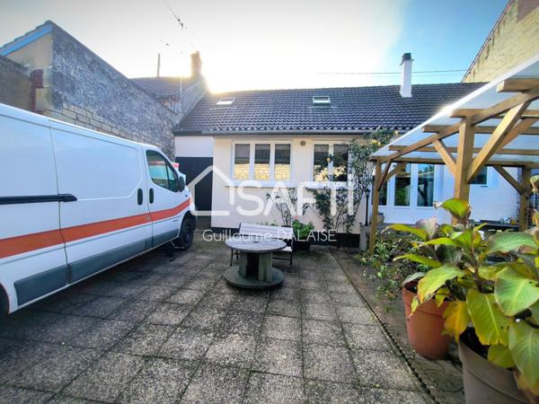 Maison en plein centre village avec dépendance de 85m2 à habiliter