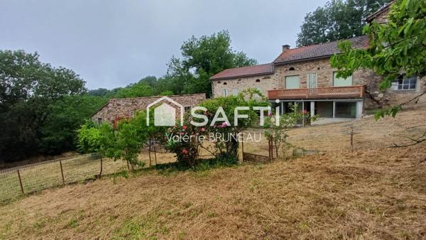 Corps de ferme 182m2 habitables avec env. 600 m² de dépendances – Fort potentiel