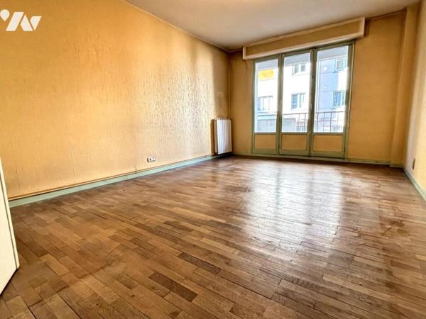 Grenoble, quartier diables bleus, 2P+C en étage, balcon