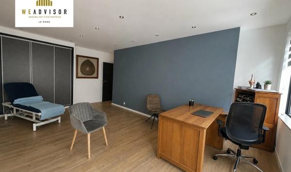 A LOUER : BUREAUX DE 21,50 M² CABINET PARAMEDICAL HYPER CENTRE LE MANS